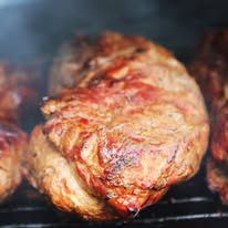 Bondiola a la parrilla